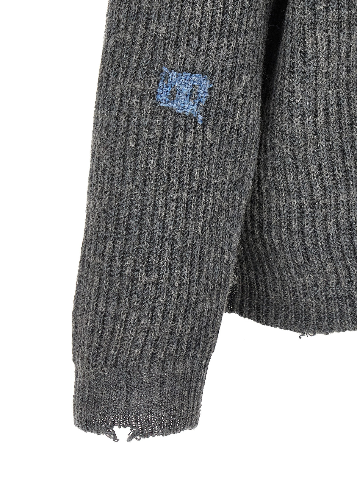 Maison Margiela Gray Linen Cardigan