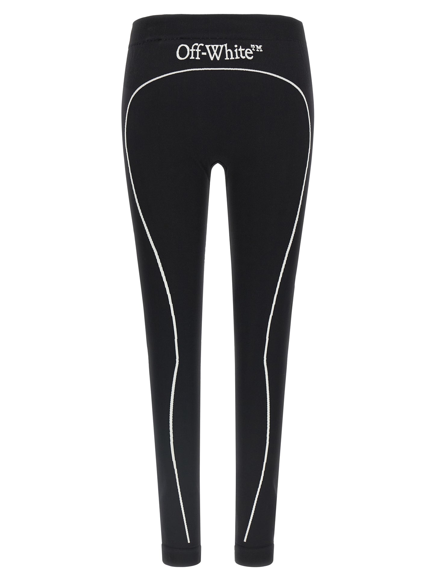 Off-White Black Polyamide Leggings