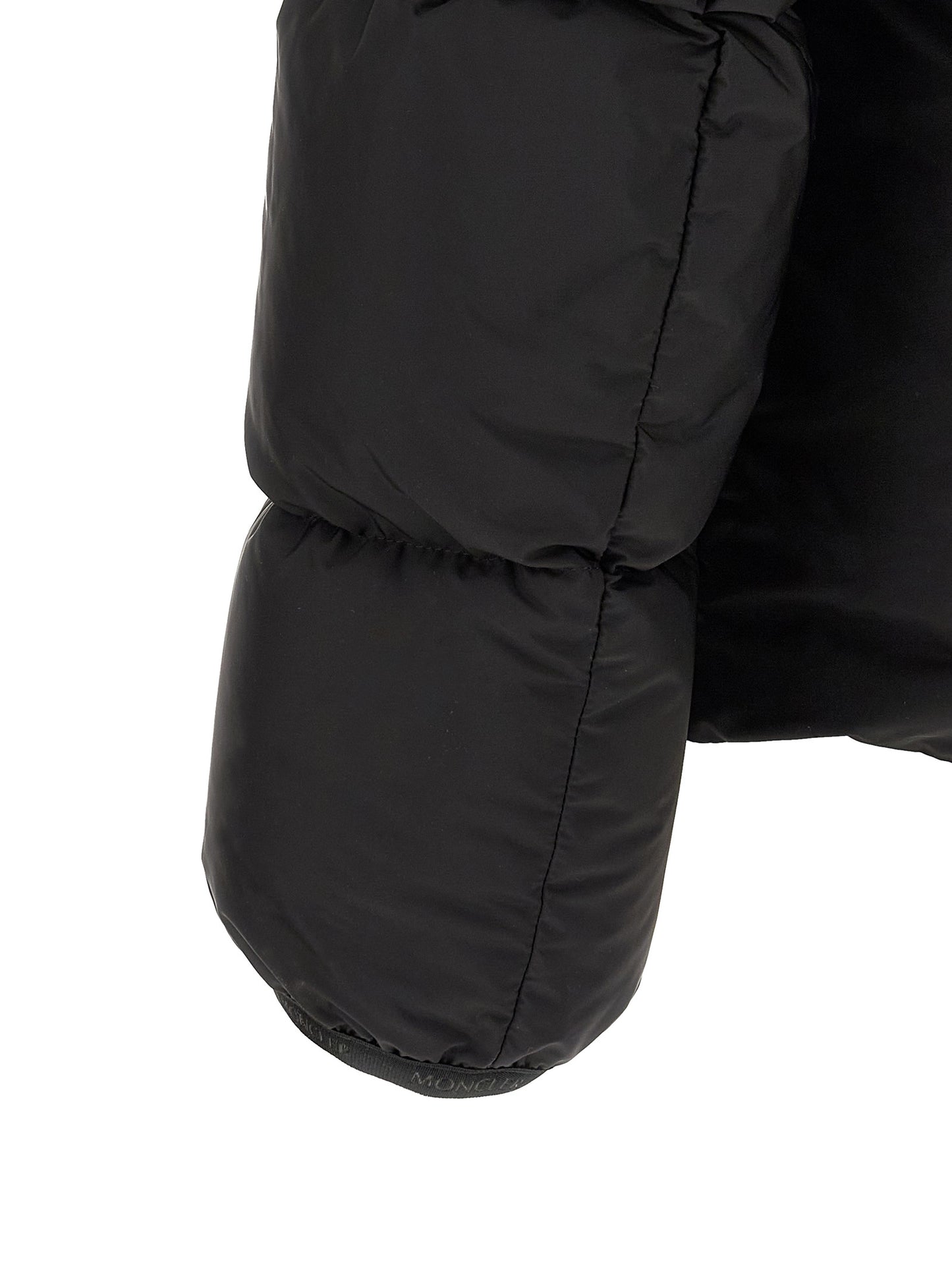 Moncler Black Polyamide Full-Length Jacket