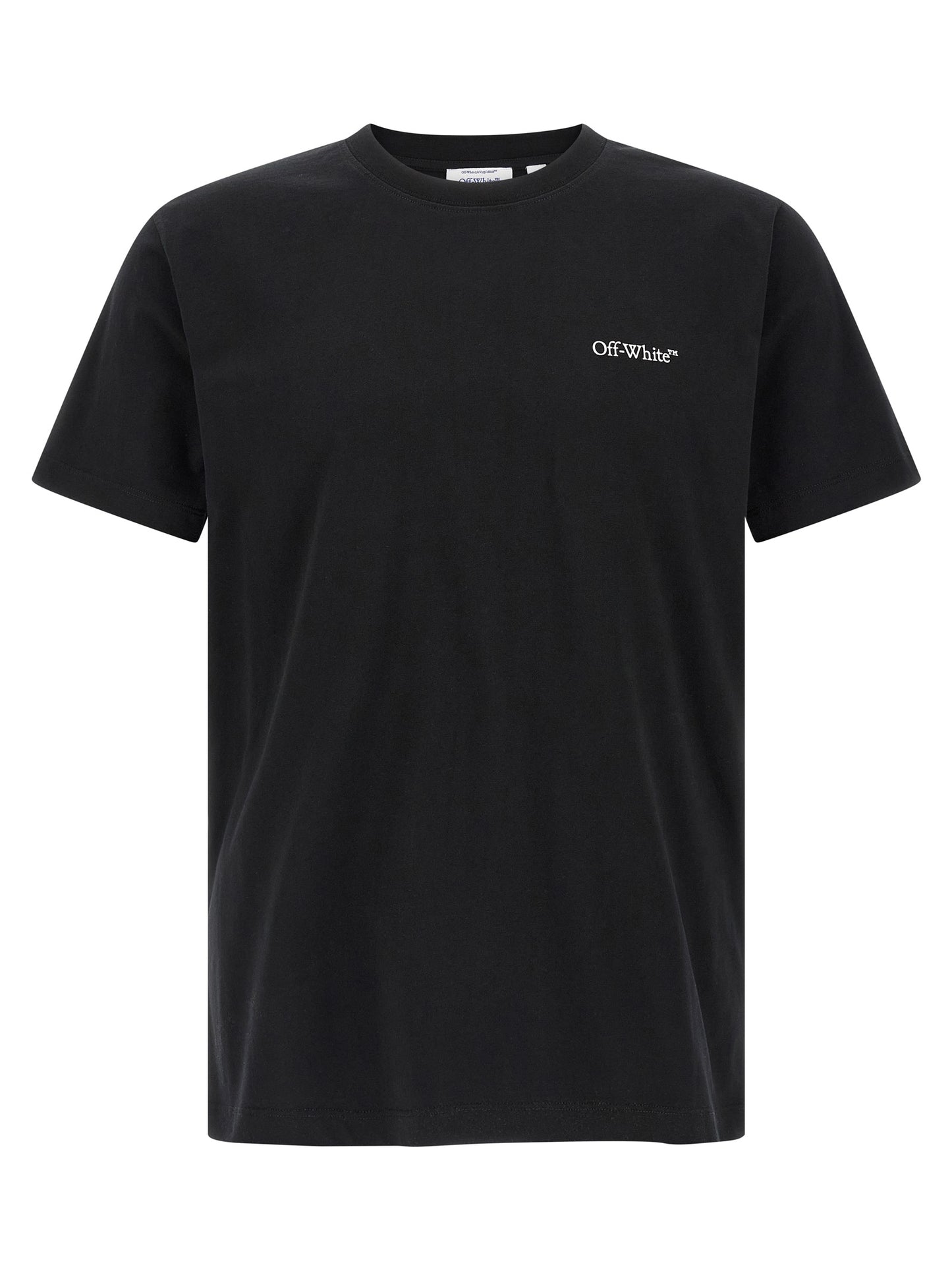 Off-White Black Cotton T-Shirt