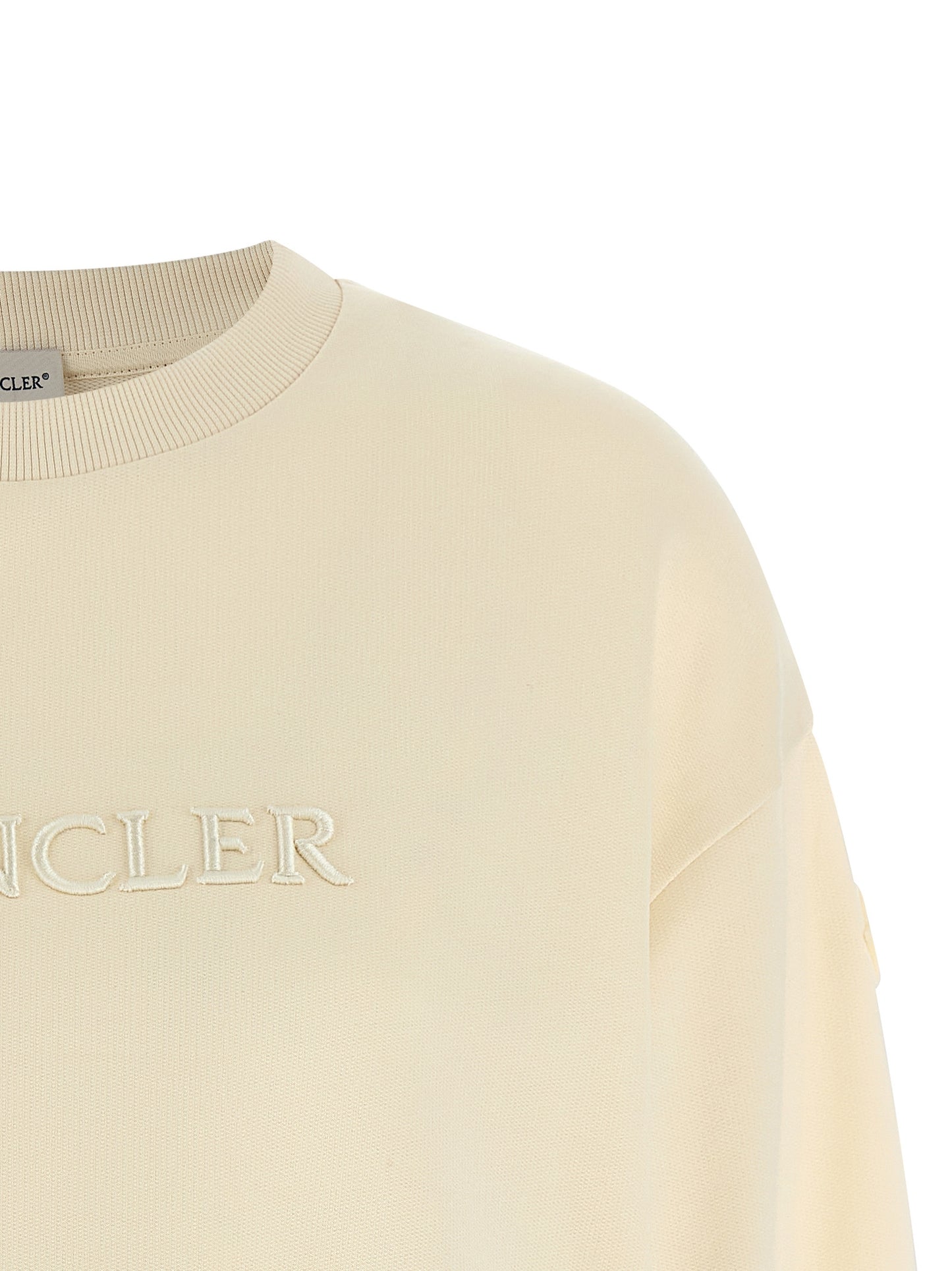 Moncler Beige Cotton Sweatshirt