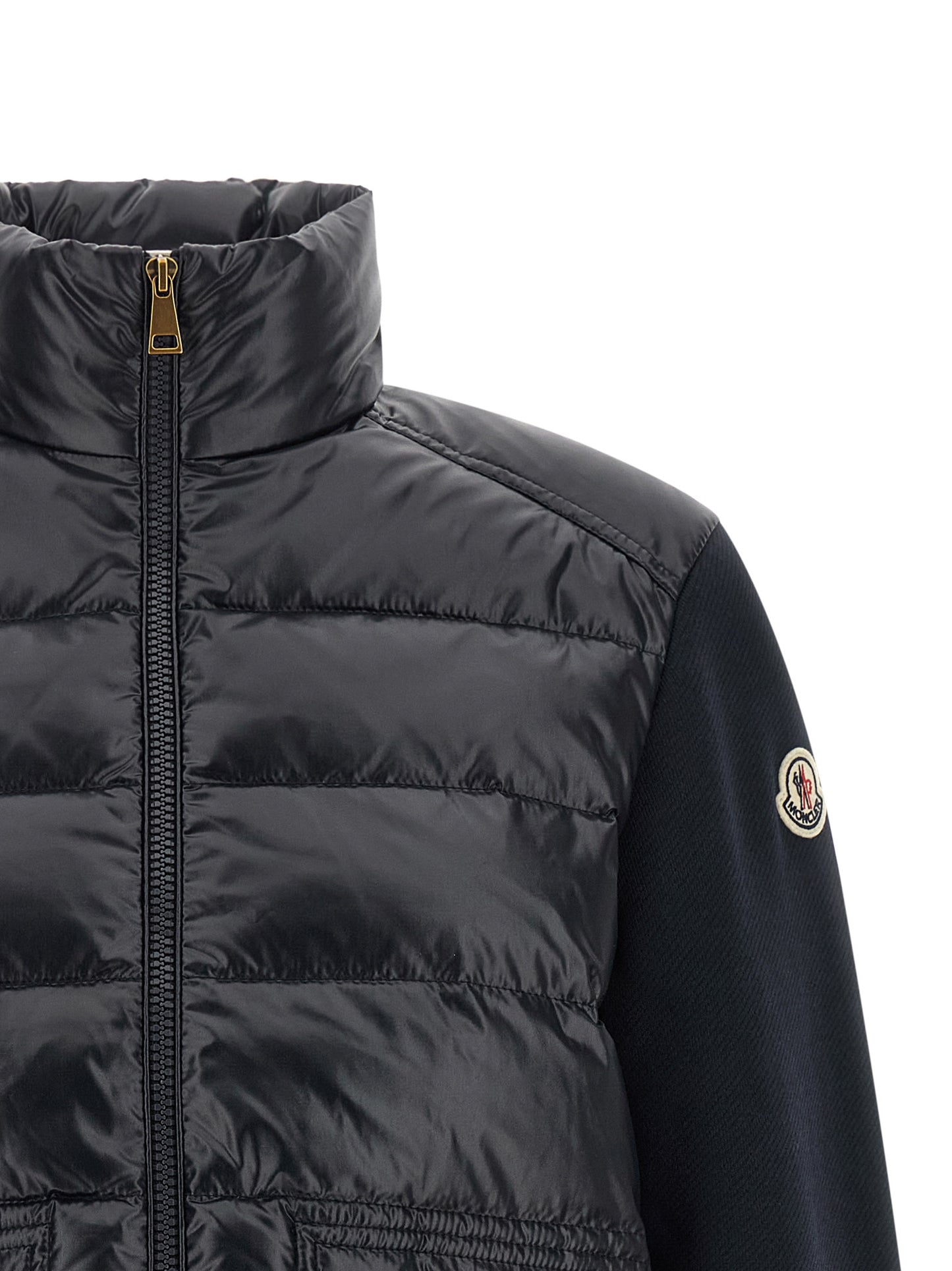 Moncler Blue Polyamide Cardigan