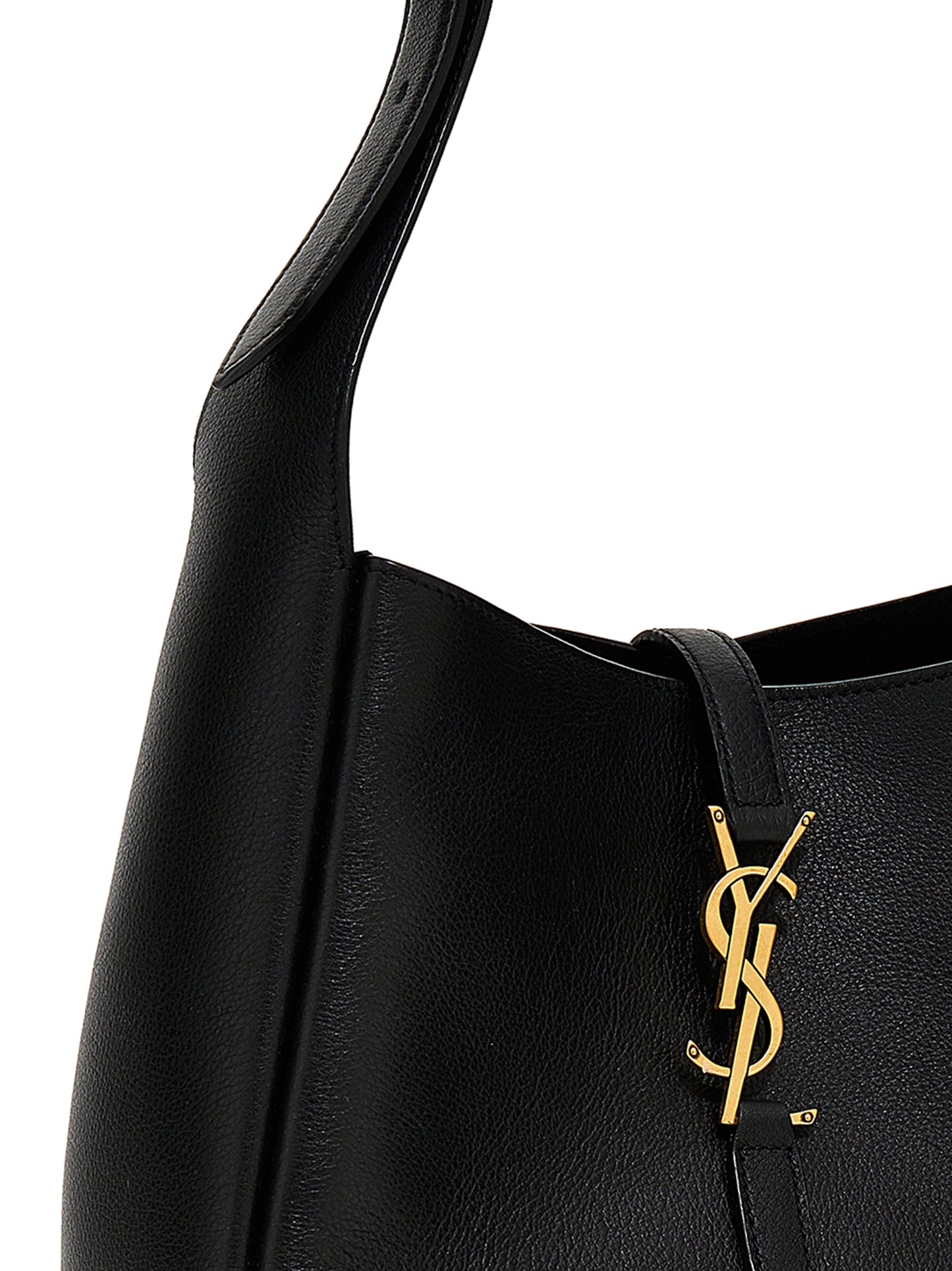 Saint Laurent Black Calfskin Shoulder Bag