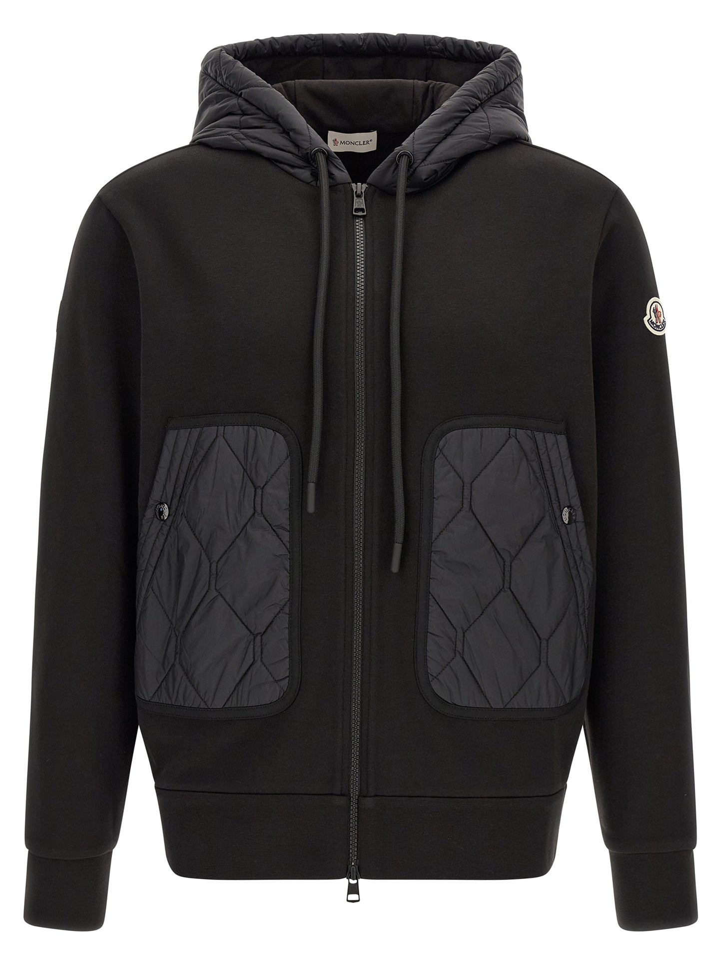 Moncler Black Polyamide Cardigan