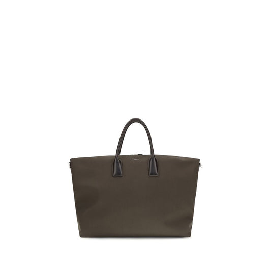 Saint Laurent Brown Calf Leather Bos Taurus Luggage And Travel
