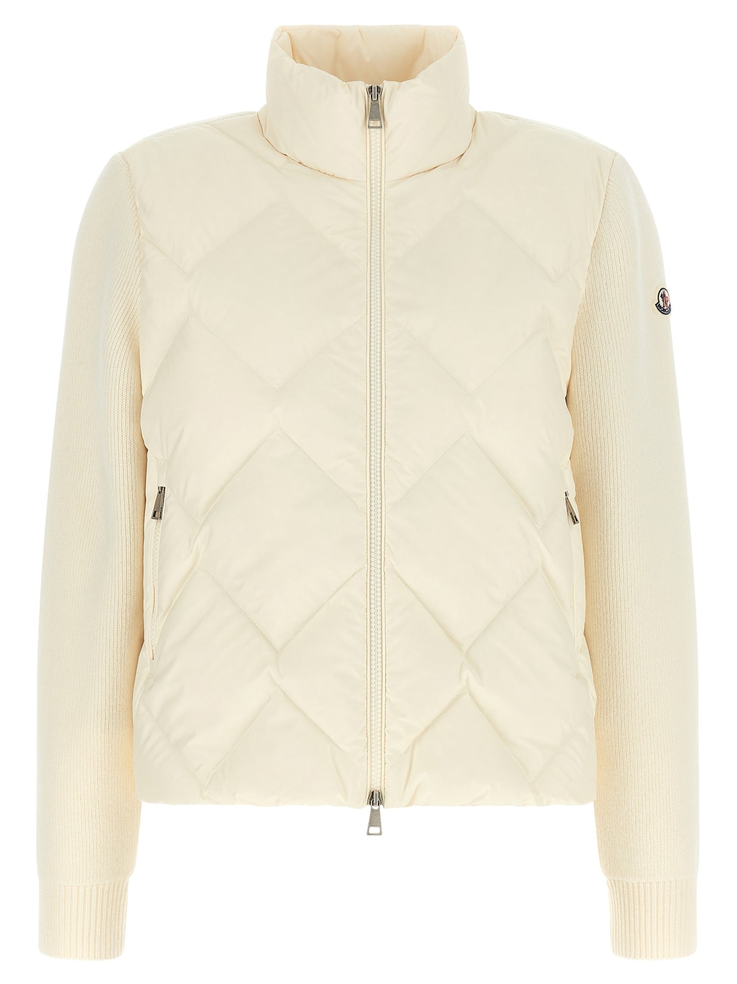 Moncler White Polyester Cardigan
