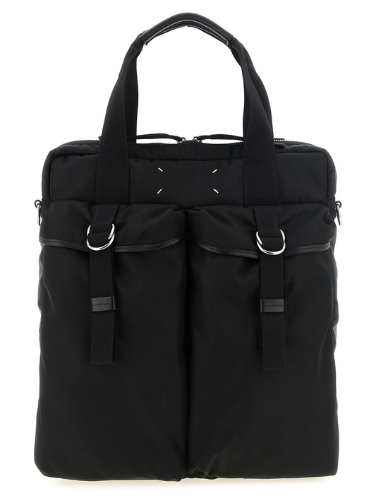 Maison Margiela Black Polyamide Tote Bag