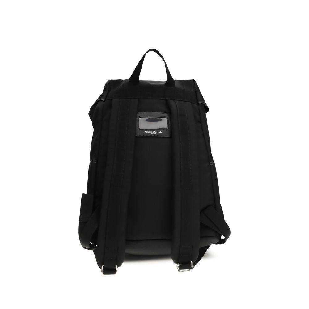 Maison Margiela Black Nylon Backpack