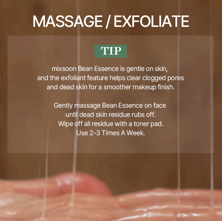 [] Bean Essence - Fermented Soybean Extract for Gentle Exfoliation, Sebum Control & Hydration (50Ml / 1.69 Fl. Oz.)